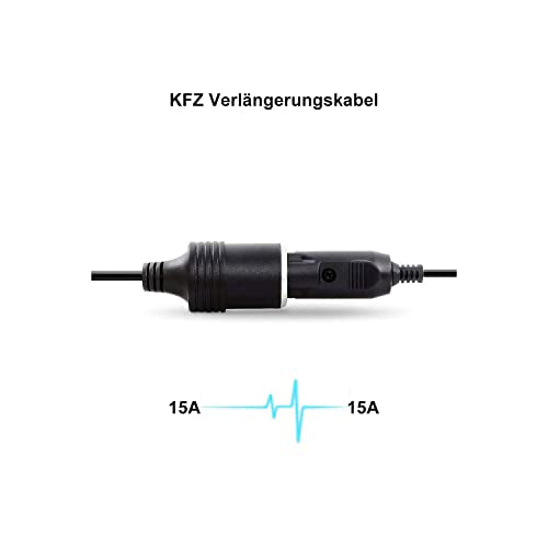 RGBer Zigarettenanzünder Verlängerungskabel.(2M/5M/10M)